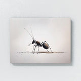 Ant Minimalist Brush Strokes 7 Wall Art