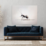 Ant Minimalist Brush Strokes 7 Wall Art