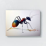 Ant Minimalist Brush Strokes 8 Wall Art