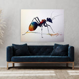 Ant Minimalist Brush Strokes 8 Wall Art