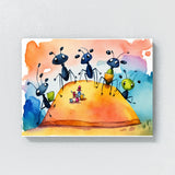 Ant Whimsical Picnic Bold Bright 3 Wall Art