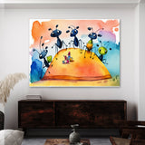 Ant Whimsical Picnic Bold Bright 3 Wall Art
