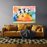 Ant Whimsical Picnic Bold Bright 3 Wall Art