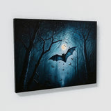 Bat Atmospheric Forest Moon 26 Wall Art