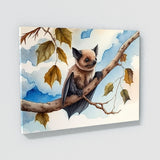 Bat Cute Blue Sky 7 Wall Art