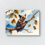 Bat Cute Blue Sky 7 Wall Art