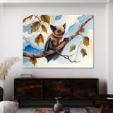 Bat Cute Blue Sky 7 Wall Art