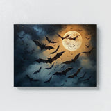 Bat Realistic Flying 27 Wall Art