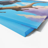 Bat Realistic Landscape 19 Wall Art