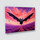 Bat Vibrant Flying 5 Wall Art