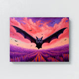 Bat Vibrant Flying 5 Wall Art