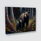 Bear Artwork Nature 4 Wall Art