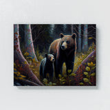 Bear Artwork Nature 4 Wall Art