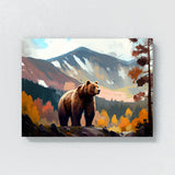 Bear Brown 47 Wall Art