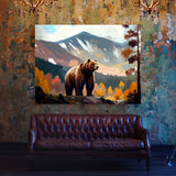 Bear Brown 47 Wall Art