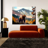 Bear Brown 47 Wall Art