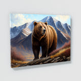 Bear Brown Landscape 38 Wall Art