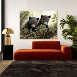 Bear Cute Black 23 Wall Art