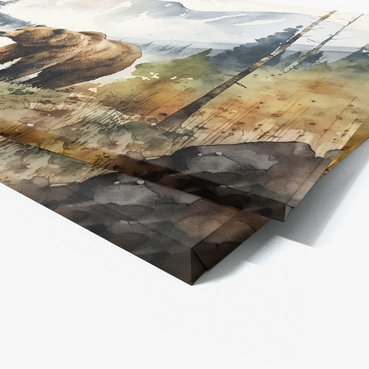 Bear Detailed Realistic 54 Wall Art
