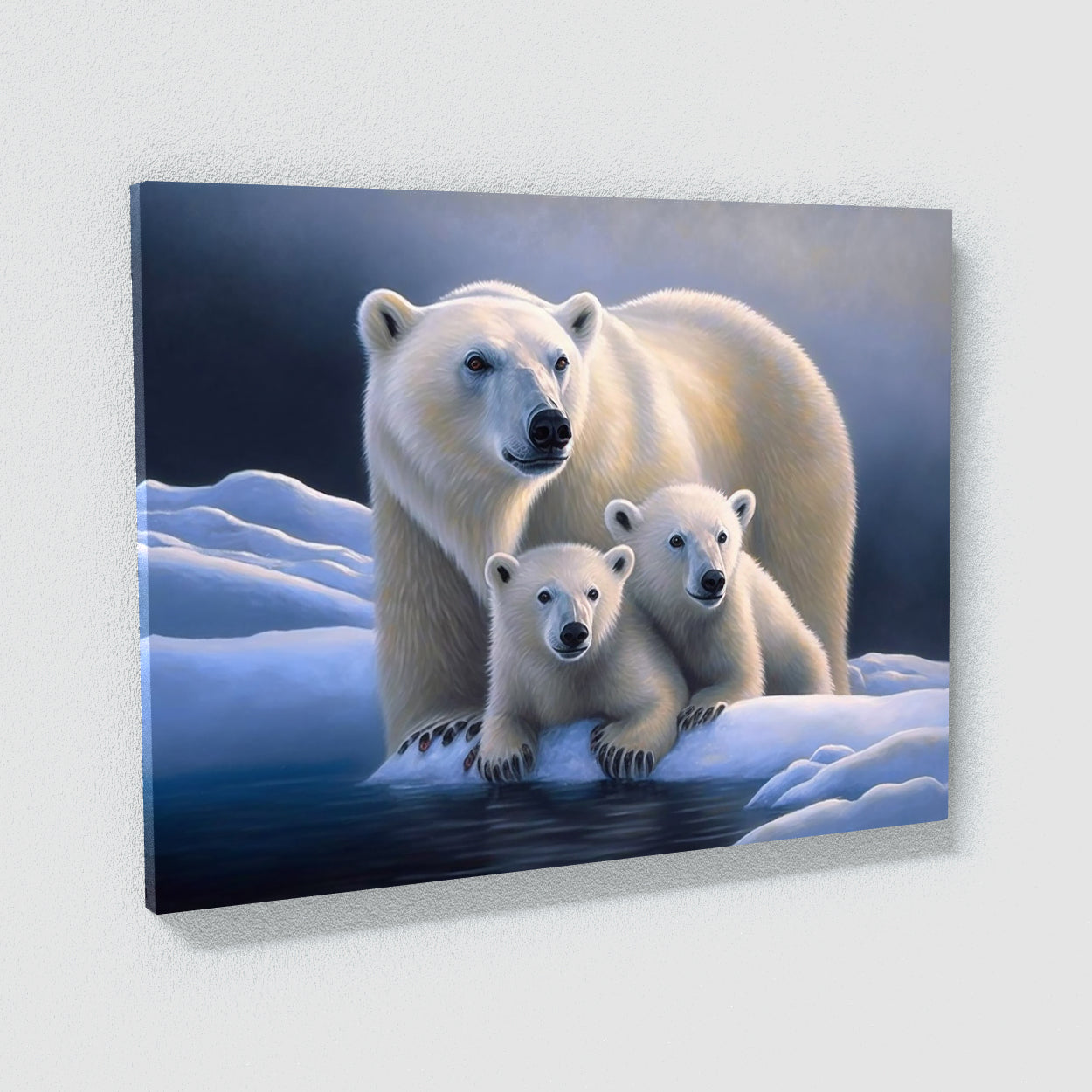 Bear Realistic Arctic Polar 19 Wall Art