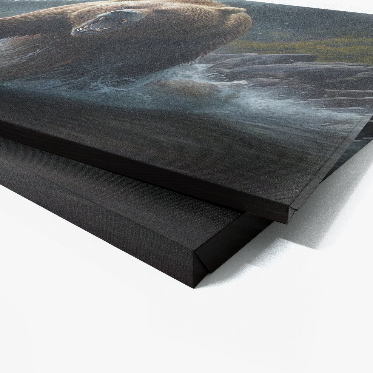 Bear Realistic Charging Grizzly 6 Wall Art