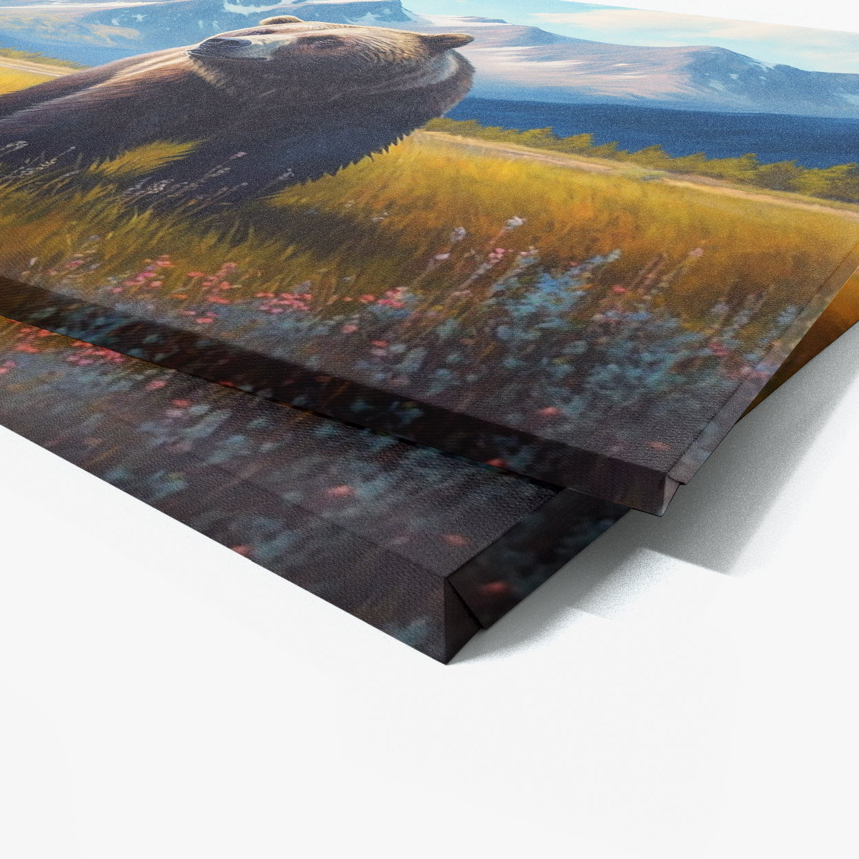 Bear Realistic Grizzly 53 Wall Art