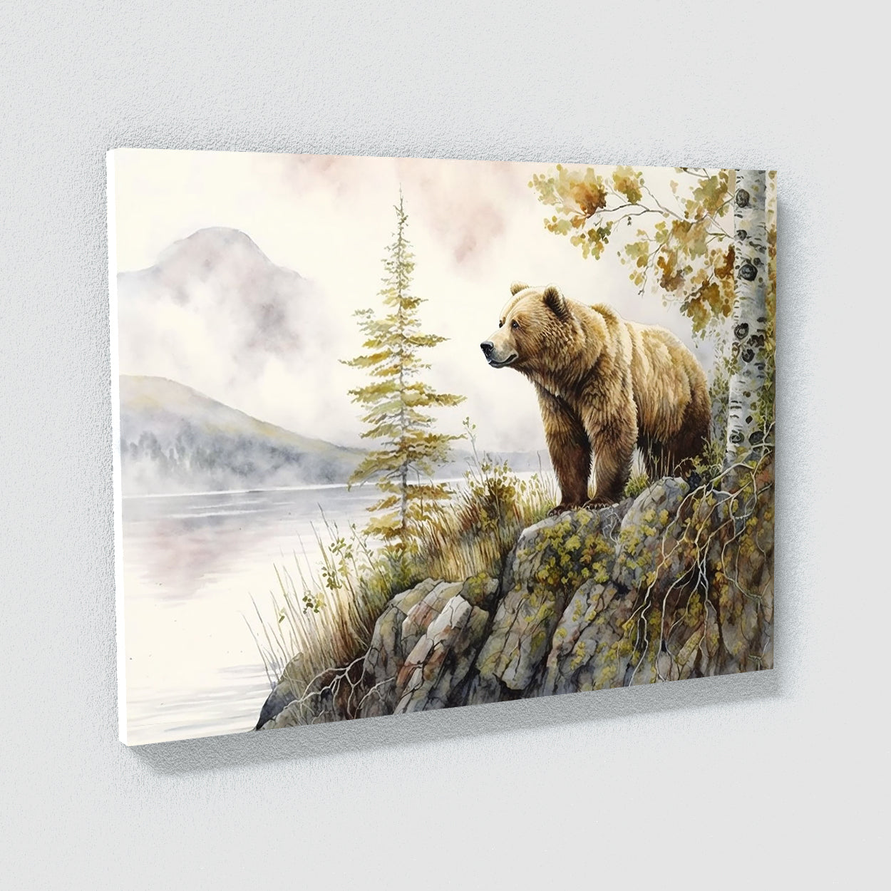Bear Realistic Kodiak 11 Wall Art