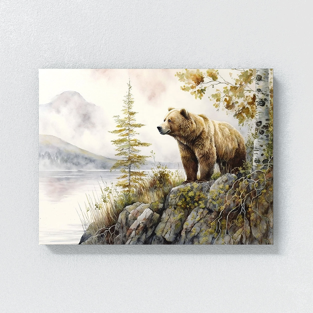 Bear Realistic Kodiak 11 Wall Art