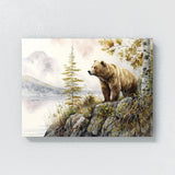 Bear Realistic Kodiak 11 Wall Art