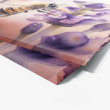 Bee Honeybee Lavender Flower 6 Wall Art