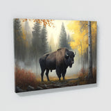 Bison Forest Autumn 5 Wall Art