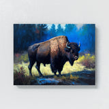 Bison Forest Sky 14 Wall Art