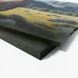 Bison Grass Mountain 2 Wall Art