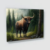 Bull Art Realistic Detailed 34 Wall Art