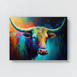 Bull Artwork Dynamic 33 Wall Art