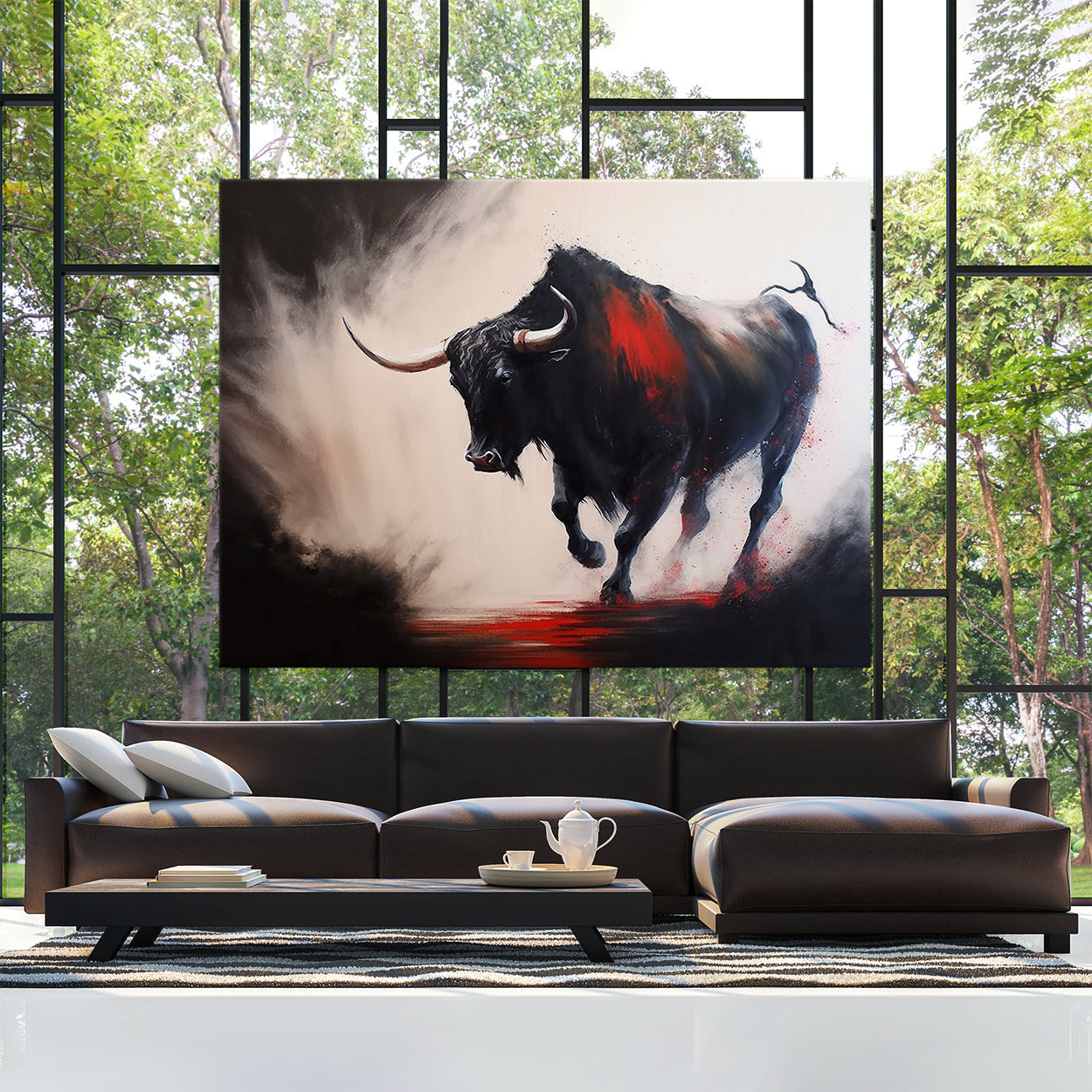 Bull Bold Colors 6 Wall Art