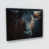 Bull Closeup 4 Wall Art