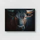 Bull Closeup 4 Wall Art