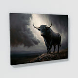 Bull Hilltop Sky 9 Wall Art