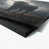 Bull Hilltop Sky 9 Wall Art