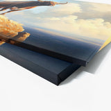 Bull Majestic Hilltop Sunny Sky 37 Wall Art