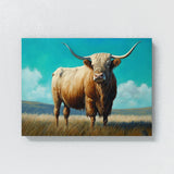 Bull Majestic Sky 1 Wall Art