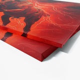 Bull Powerful Red 19 Wall Art