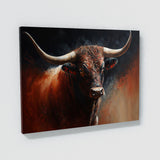 Bull Red Brown 31 Wall Art