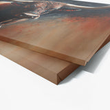 Bull Red Brown 31 Wall Art
