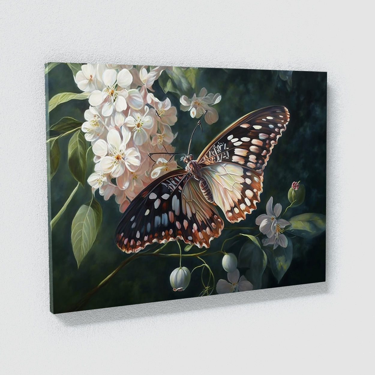 Butterfly Realistic Detailed 10 Wall Art