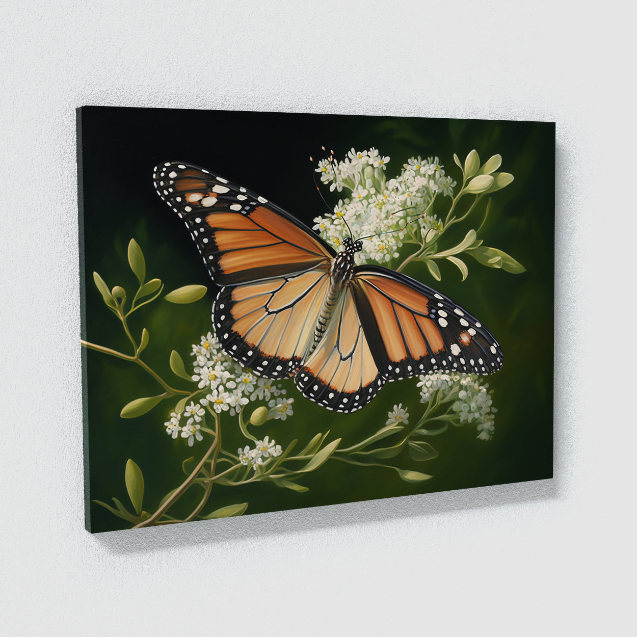 Butterfly Realistic Monarch 1 Wall Art