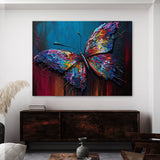 Butterfly Bold Textured Vibrant 4 Wall Art