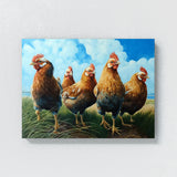 Chicken Atmospheric Of 18 Wall Art