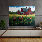 Chicken Colorful Hens 8 Wall Art